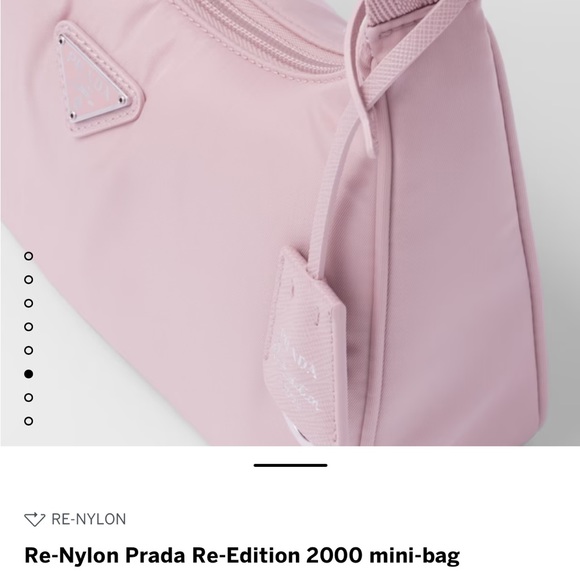 Re-Nylon Prada Re-Edition 2000 mini-bag Brand new in box never worn - Picture 4 of 7
